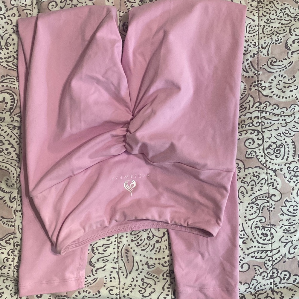 Ryderwear Leggings Pink Scrunch Butt